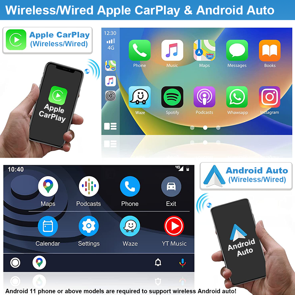 Android 12 Car Stereo GPS For Toyota RAV4 2013-2018 Wireless CarPlay Radio 2+32G - Picture 5 of 15