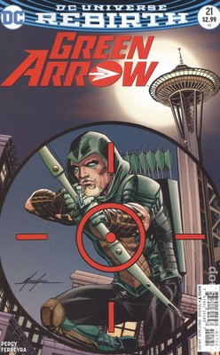 Green Arrow #21B Grell Variant FN 2017 Stock Image