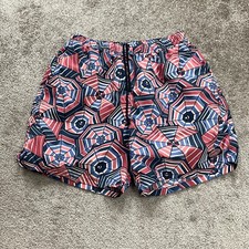 Vineyard Vines Swim Shorts Mens Large Multicolor Elastic Waist Swim Water Trunks