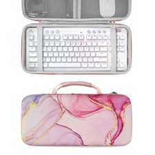 Geekria Tenkeyless Keyboard Case, Hard Shell Travel Carrying Bag for 87 Keyboard