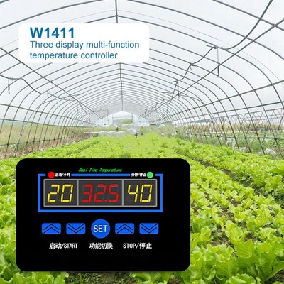 Temperaturregler Programmierbarer Thermostat mit 12V/220V Spannung XH W1411