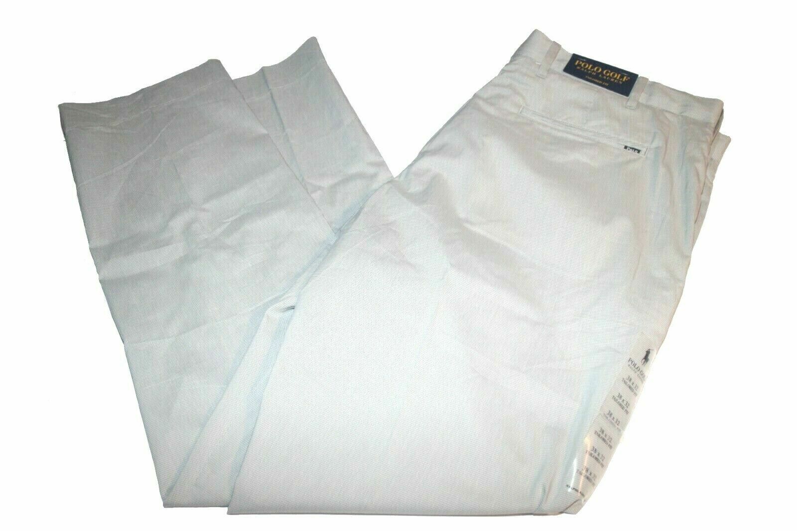 Повседневные брюки Polo Golf Ralph Laure Tailor Fit Spyglass серого цвета, 35/32]