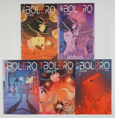 Bolero #1-5 VF/NM complete series - Image Comics sci-fi - all A variants - 2 3 4