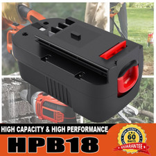 4800mAh Battery 18V for Black & Decker A18 A1718 A18NH A18E Firestorm HPB18-OPE