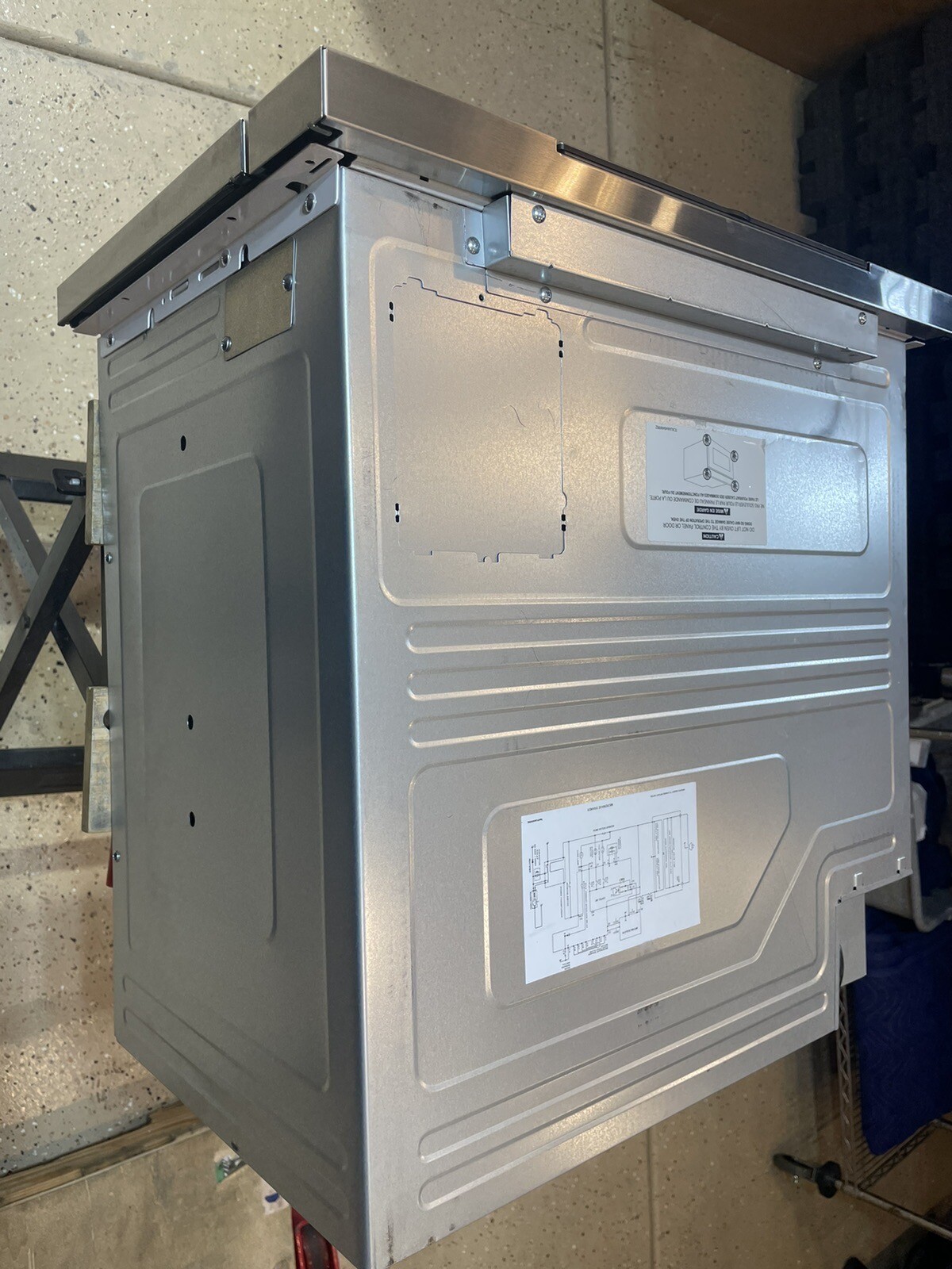 SMD2470ASY Sharp Stainless Steel Microwave Drawer OvenDent & Scratch