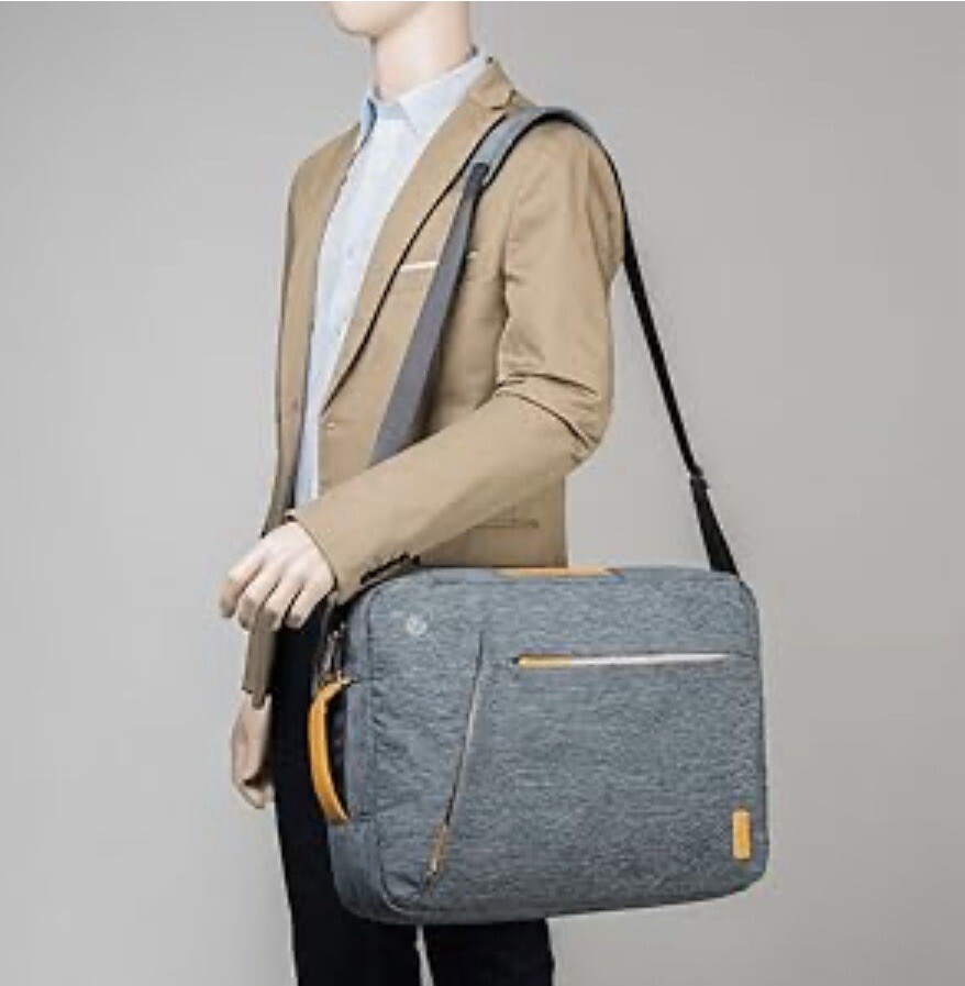 Convertible Backpack Briefcase Messenger Fits 17”… - image 2