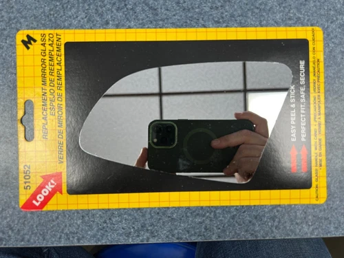 REPLACEMENT LEFT LH DRIVER SIDE MIRROR GLASS FOR 88-94 FORD TEMPO MERCURY TOPAZ