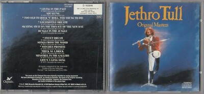 Jethro Tull - Original Masters (CD, 1985, Chrysalis Records) CLASSIC ROCK