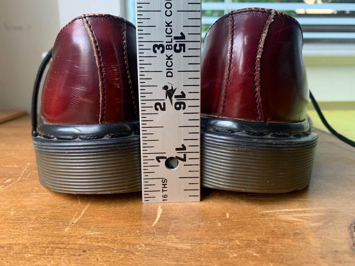 Dr. Martens 80s Cherry Black Red Oxford Leather Shoes Women Dr. Martens 80s Cherry Black Red Oxford Leather Shoes Women