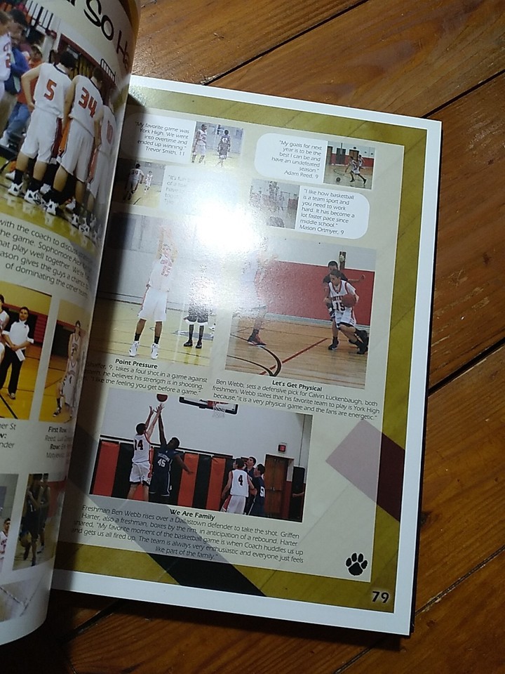 2012 Central York High School, York Pennsylvania Yearbook eBay