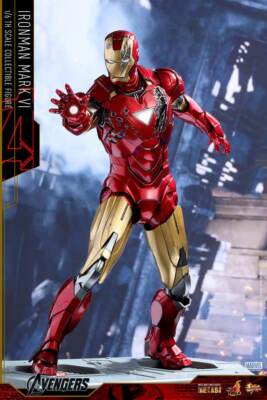 【ホットトイズ】アヴェンジャーズ　アイアンマン MARK Ⅵ MMS378D17 Hot Toys MMS378-D17 The Avengers IRON MAN Mark VI Diecast MK6 1:6