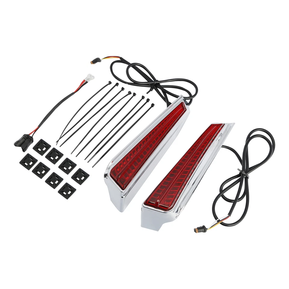 Luces de panel de llenado LED traseras aptas para Honda Goldwing 1800 GL1800 2018-2024 19 20 Foto 4 de 4