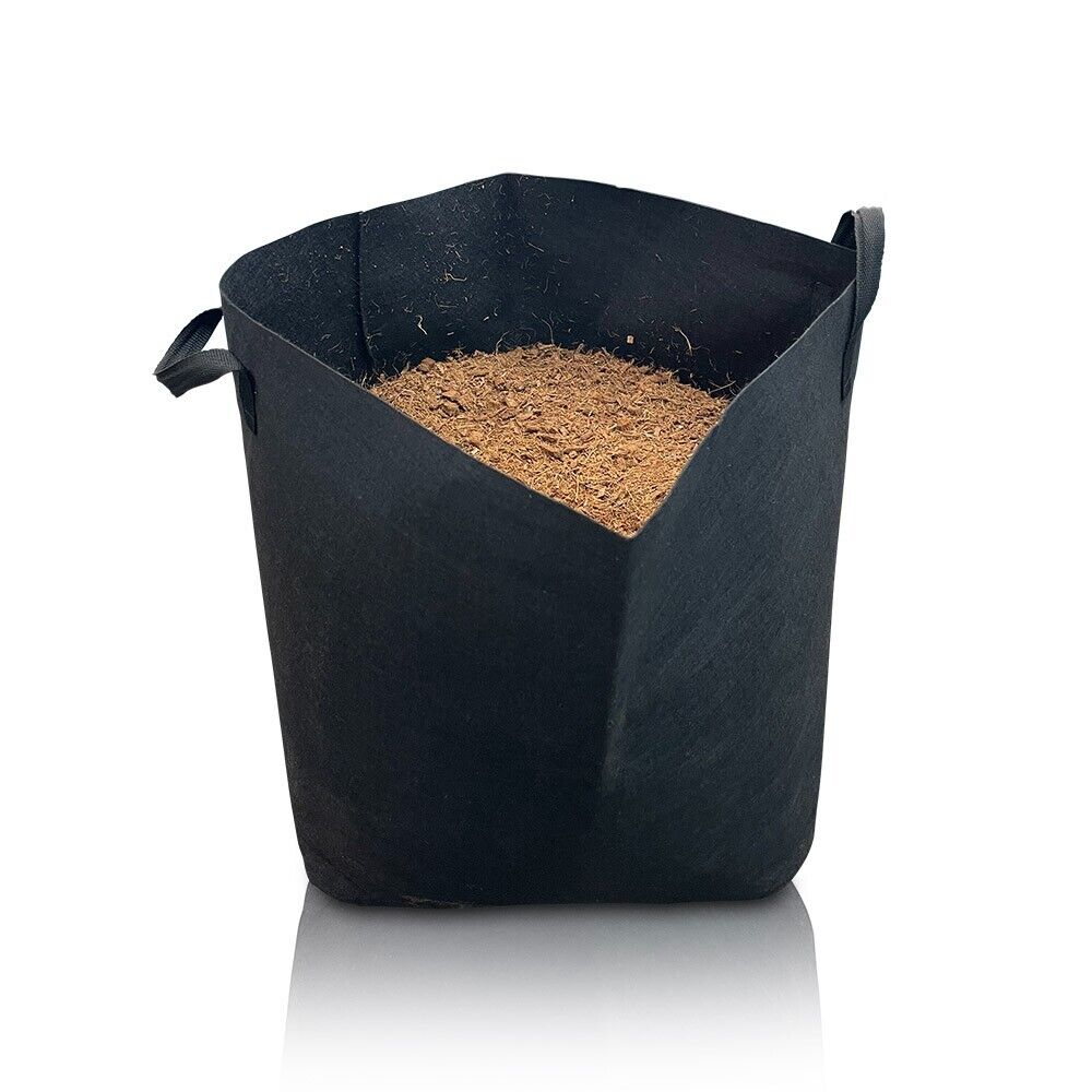 Grow Bag Fabric pot 15 gallon with handles, Reinforced fabric pot x5 pack - Picture 2 of 7