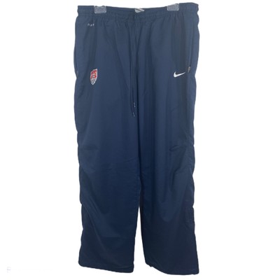 Womens Nike Team USA Soccer Dri Fit Training Windbreaker Sweat Pants Sz. XL Blue | eBay