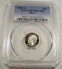 2006-S 10c SILVER PCGS PR70DCAM ROOSEVELT DIME PROOF DEEP CAMEO PR 70 DC