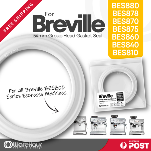 Breville Silicone Group Head Seal Gasket BES810 BES840 BES860 BES870