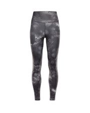 Nike One Women Size Medium High Rise 7/8 Printed Leggings Black FZ7275-010 NEW