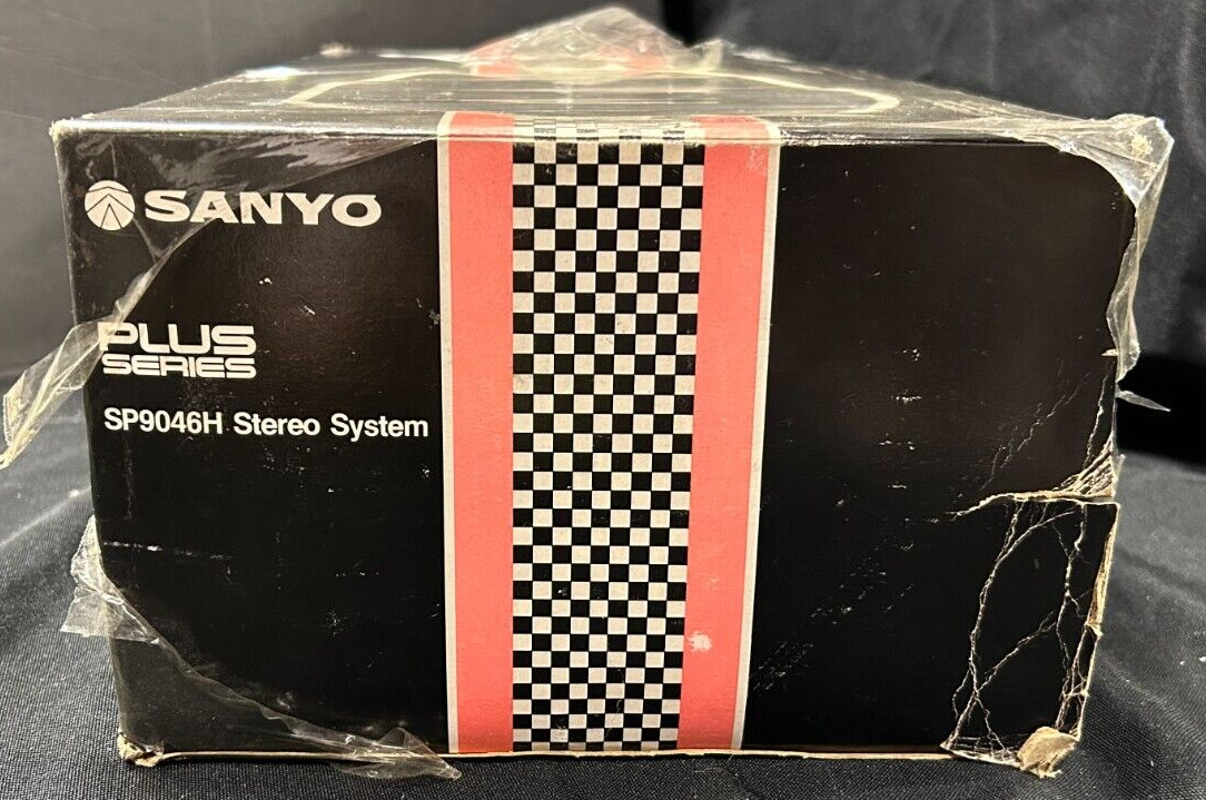 1980S Vintage Electronics Sanyo Plus Series Stereo System Model No.SP9046H SL