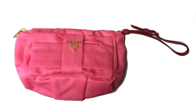 prada pouch pink