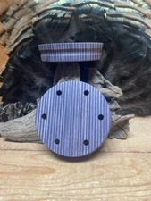 1 - 3.25" EASY GRIP Profiled laminated Purple Turkey Friction Call Pot No Tools