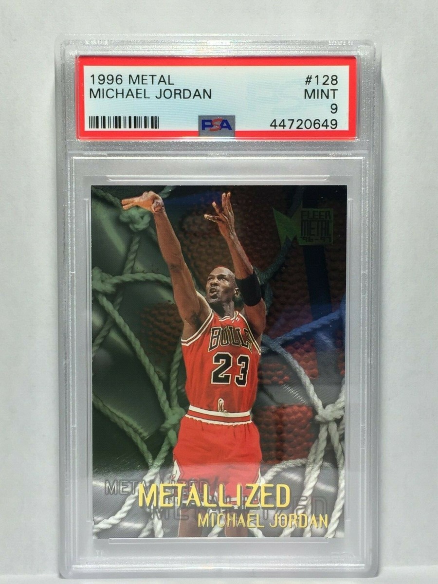 1996 Fleer PSA 9 1996 Michael Jordan fleer metal 11 NBA マイケル