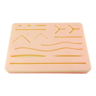 Skin suture model silicone skin anatomy model with wound shape surgery practice