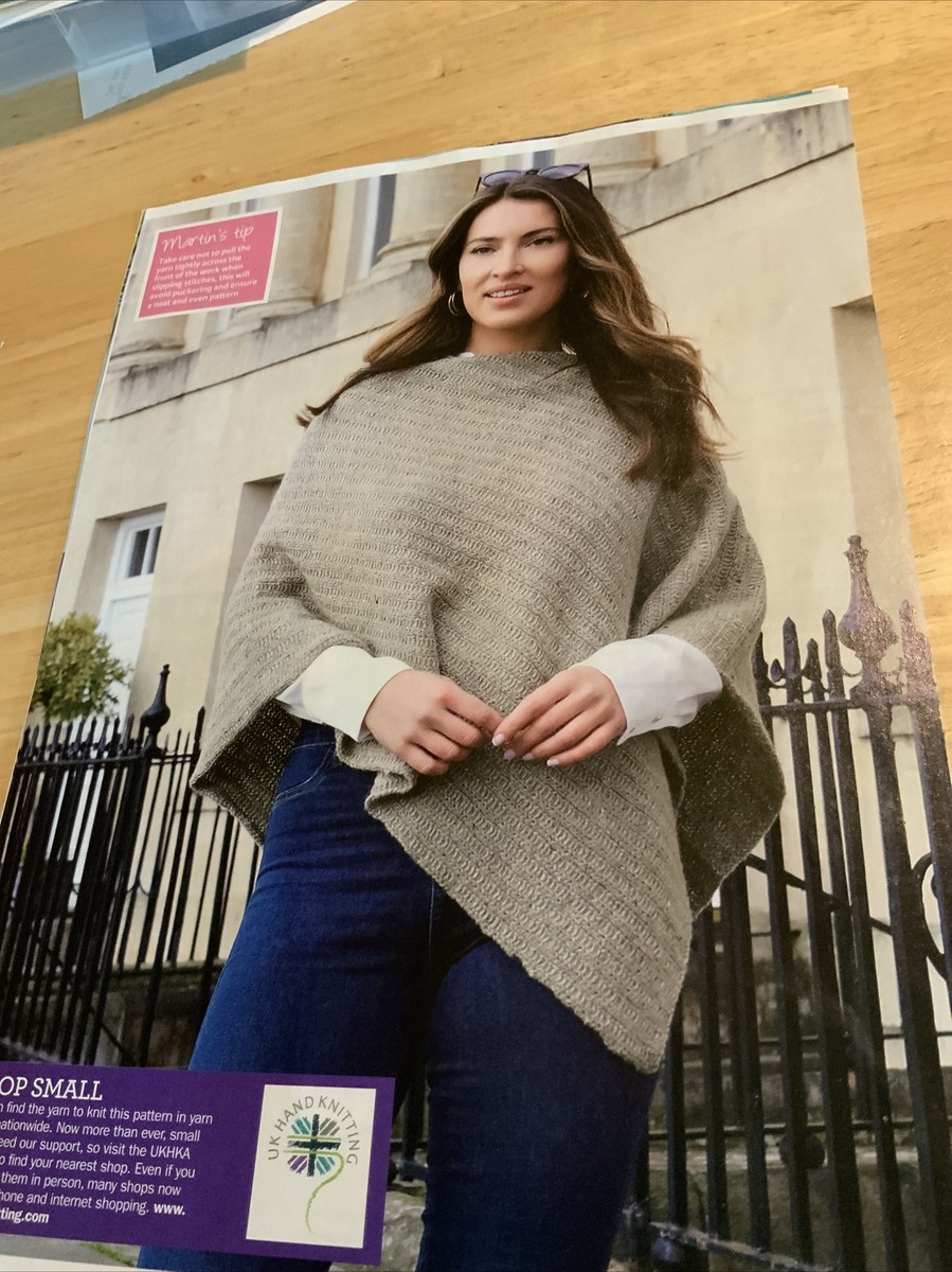 Savoy Poncho Women's Lace Yoke Comerford Pullover Jumper