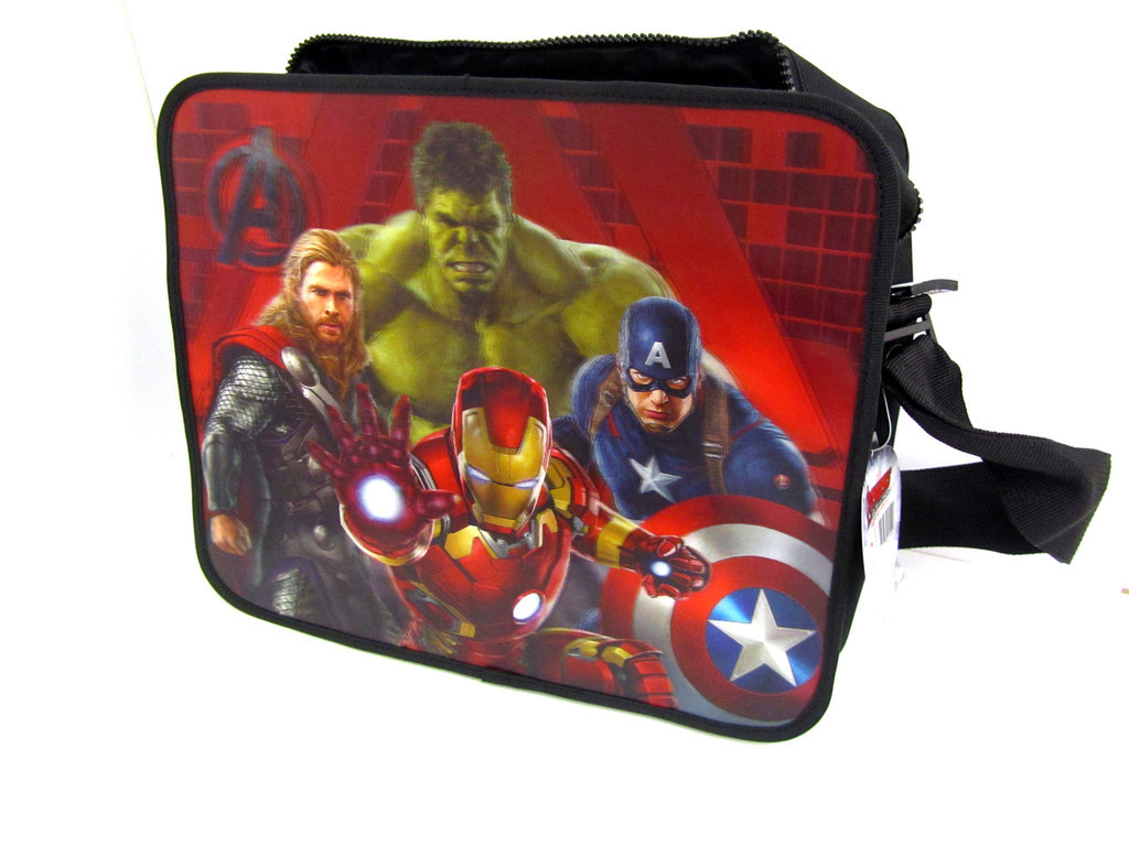 MARVEL AVENGERS AGE OF ULTRON - 3D MESSENGER BAG HULK, THOR, IRON MAN
