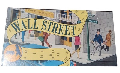 New Sealed VINTAGE 1986 Wall Street Board Game Stock Market Thomas Games