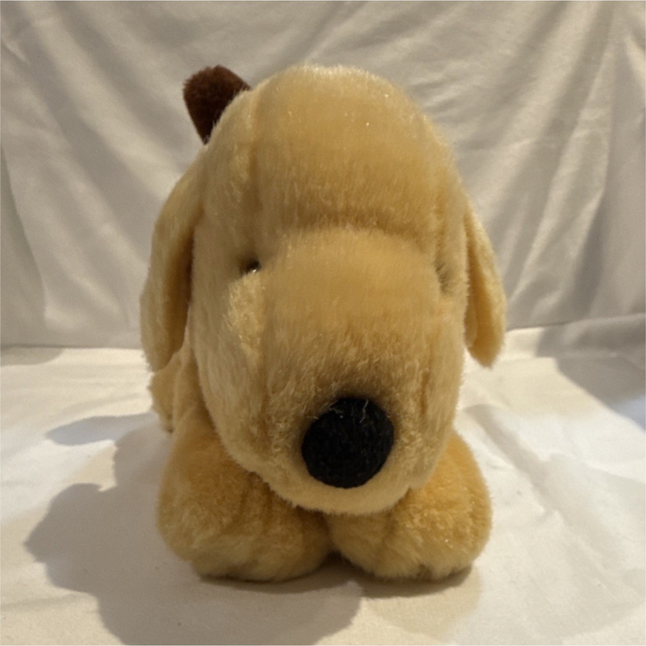 Kids II Spot Dog Plush Stuffed Animal Medium Yellow Brown 2001