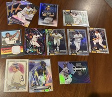 Panini Topps Milwaukee Brewers MLB Card Lot Parallels Relics Numbered Cards