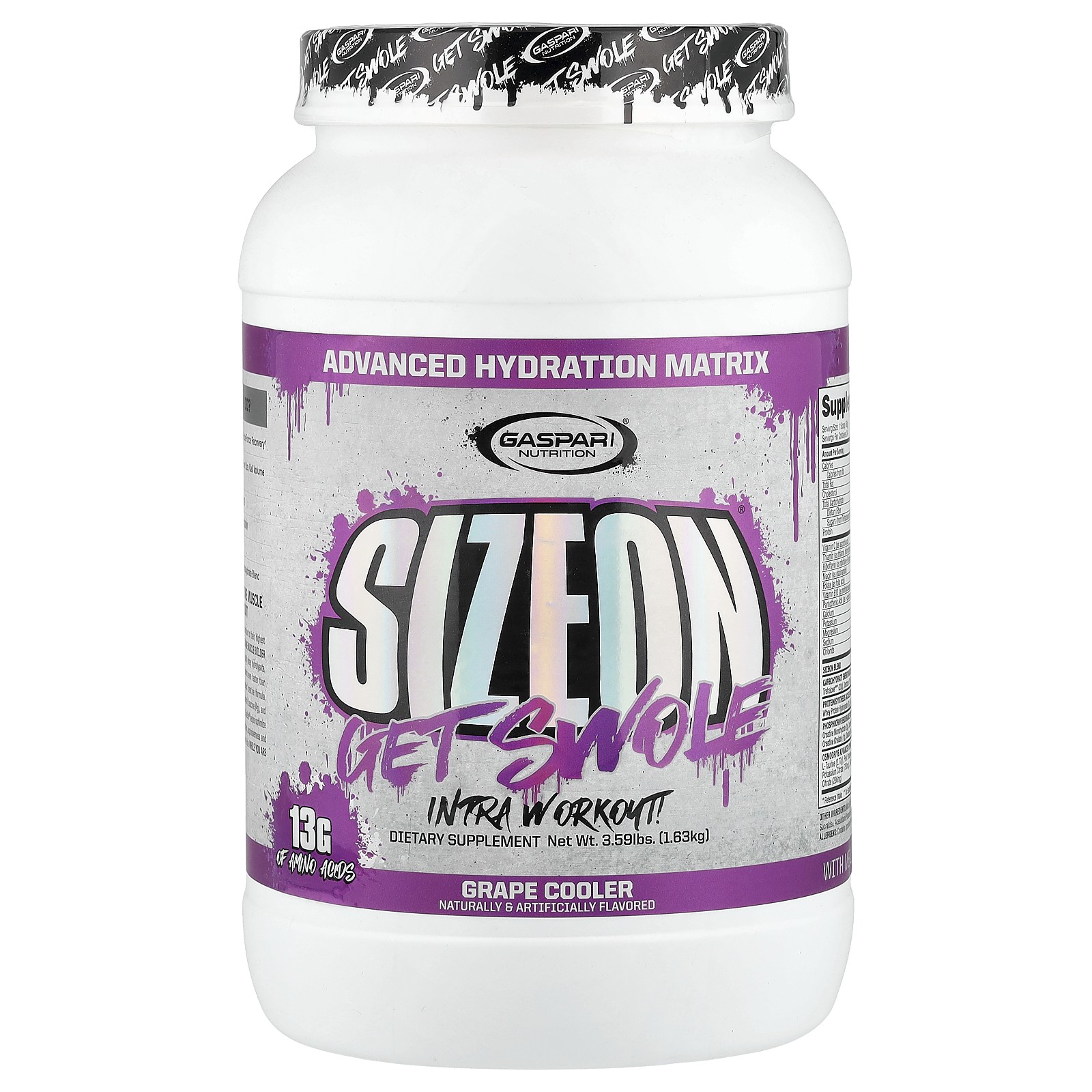 SizeOn Intra Workout Grape Cooler 359 lbs 163 kg 10590₽