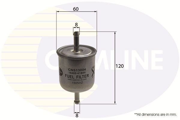 Fuel Filter Fits Ford Maverick Infiniti Isuzu Nissan Skoda Opel COMLINE CNS13004