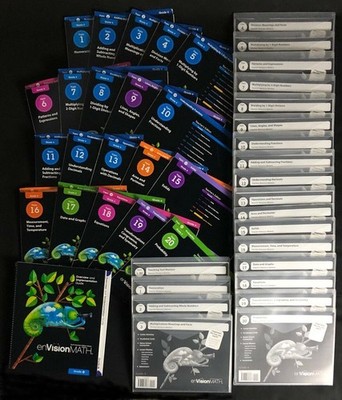 4th Grade -Pearson enVision 2009 TEACHER'S EDITION Entire Set Topics 1-20 (2009)