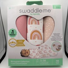 SwaddleMe by Ingenuity Original Swaddle - Rainbows - S/M - 0-3 Months
