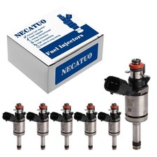 Set of 6 Fuel Injectors - Compatible with Ford Expedition F-150 Transit-150 2...