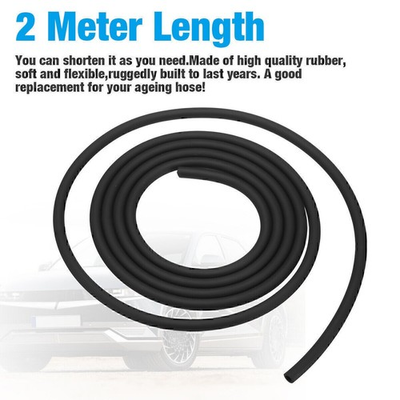 #ad 200cm Washer Nozzle Spray Pump Arm Hose Windshield Wiper Tube Headlight * L $6.49