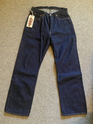Full Count 0105 SSW  Super Smooth  Indigo Selvedge Jeans  Wide Leg   W31xL32 New