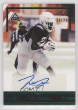 2021 Leaf Memories 1991 Base Green Spectrum 32/35 Troy Omeire #GLR-TO1 Auto 1b8