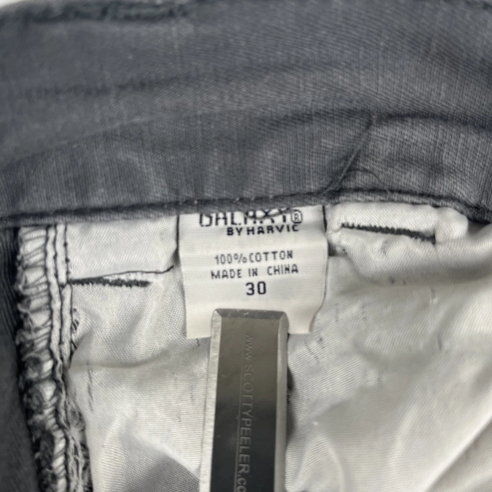 Pantalones Cortos Carga Galaxy By HARVIC De Colección Hombres Talla 30 Hipster Patinador Grunge 8 Bolsillos Foto 4 de 4