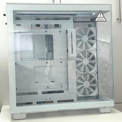 NZXT H9 flow (2023) mid-tower case white