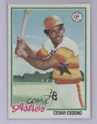 1978 Topps Cesar Cedeno #650 2d4