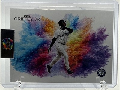 Custom Card - KEN GRIFFEY Jr. - Colors - Seattle Mariners