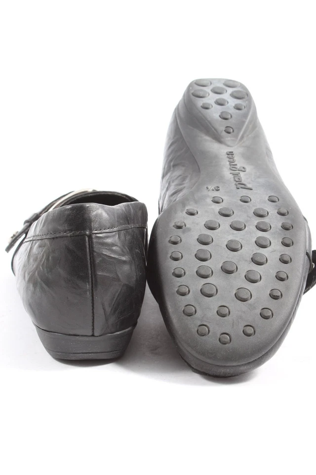 PAUL GREEN Mocassins Dames Chaussures T EU 36 noir style décontracté - Photo 2/4