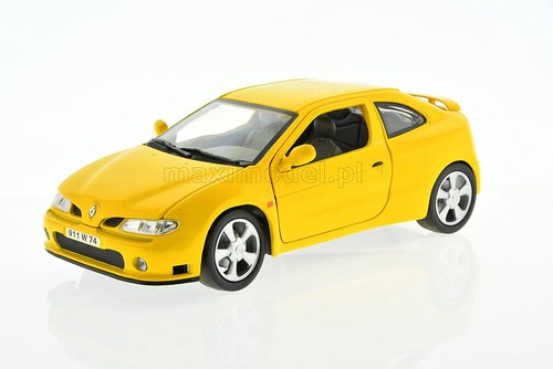 RENAULT MEGANE Coupe yellow 1/18 Anson - Picture 1 of 5
