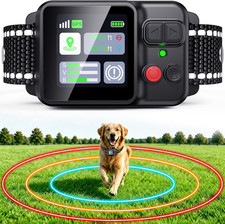 PRTRFLC GPS Wireless Dog Collar Fence System, Electric Fence for Dogs