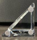 BACCARAT💎Crystal Scale of Justice ⚖️ Illusion Law Office paperweight Law Degree — photo 7