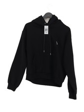 Paul Smith Herren Hoodie M Schwarz 100% Baumwolle Pullover