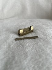 Brass Ornate Padlock & Key
