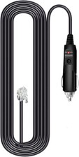 Radar Straight Power Cord Compatible with Uniden R3 R7 R1 Radar Detector, for Pa